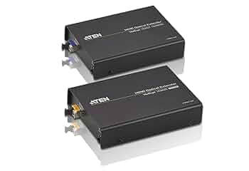 Amazon | ATEN VE882 光ファイバーHDMIエクステンダー | ATEN
